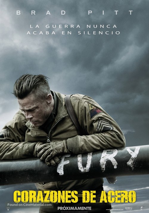Fury - Spanish Movie Poster