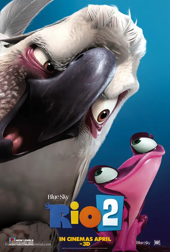 Rio 2 - British Movie Poster