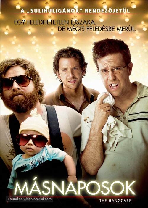 The Hangover - Hungarian DVD movie cover