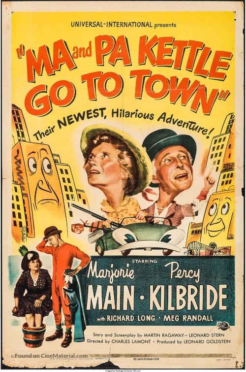 Ma and Pa Kettle Go to Town - Movie Poster