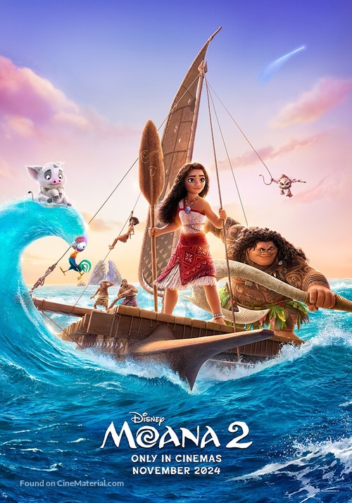 Moana 2 - Indonesian Movie Poster