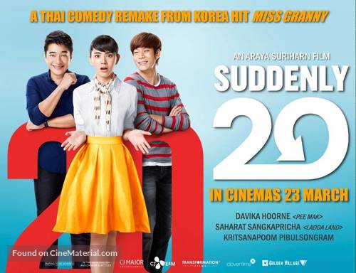 Suddenly Twenty - Singaporean Movie Poster