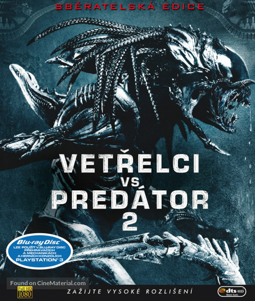 AVPR: Aliens vs Predator - Requiem - Czech Blu-Ray movie cover