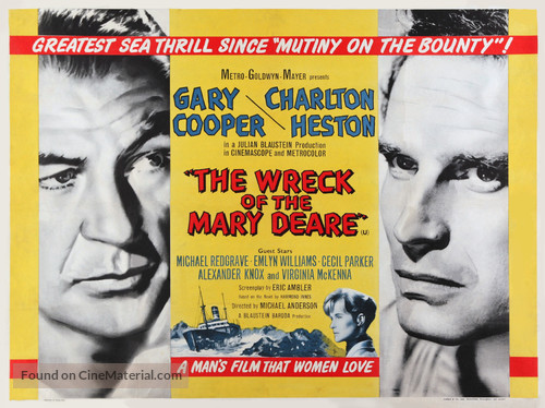 The Wreck of the Mary Deare - British Movie Poster