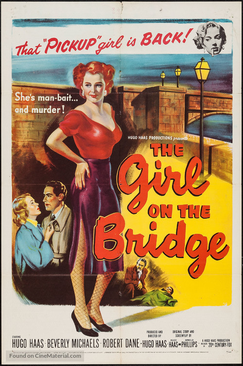 The Girl on the Bridge - Movie Poster