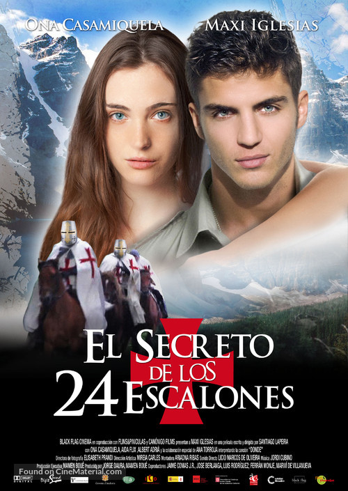 El secreto de los 24 escalones - Spanish Movie Poster