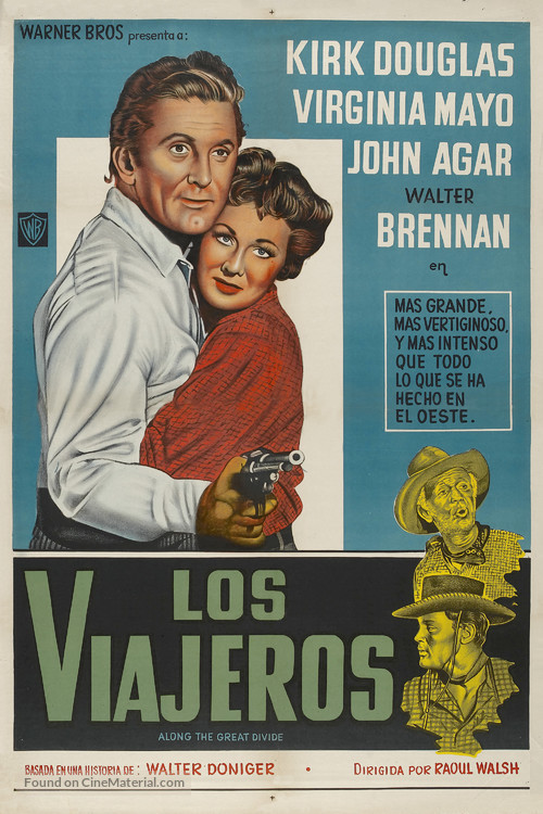 Along the Great Divide - Argentinian Movie Poster