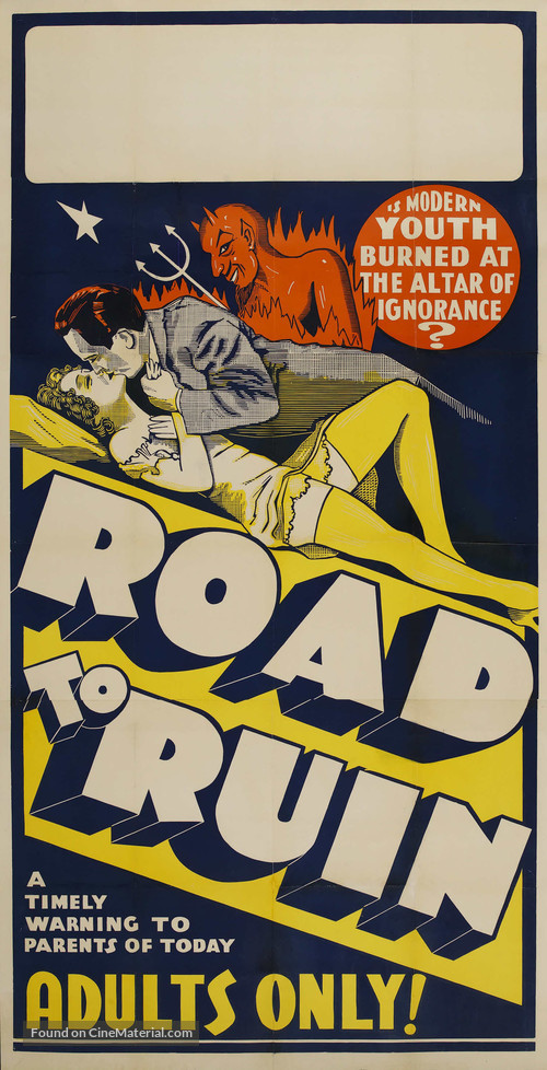 The Road to Ruin - Movie Poster