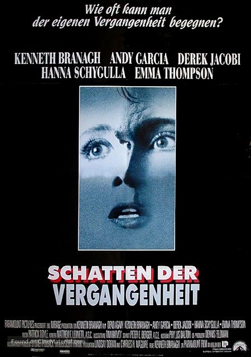 Dead Again - German Movie Poster