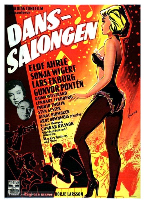 Danssalongen - Swedish Movie Poster