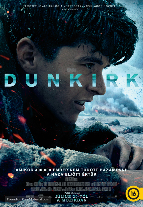 Dunkirk - Hungarian Movie Poster