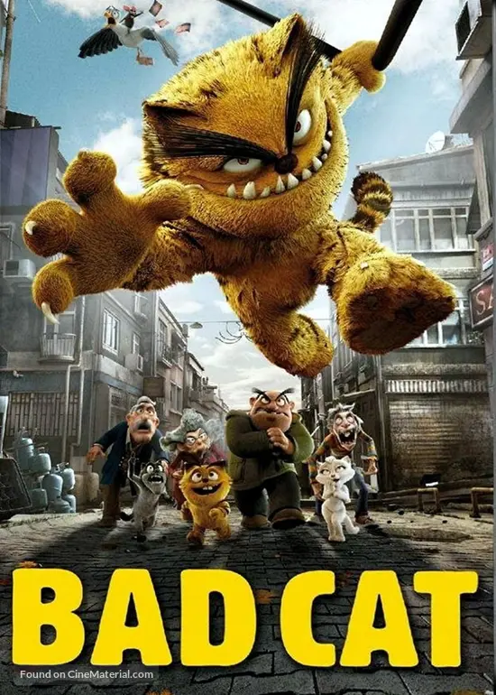 Kötü Kedi Serafettin (2016) French movie cover
