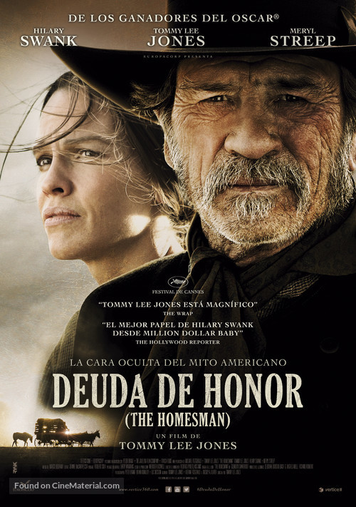 The Homesman - Spanish Movie Poster