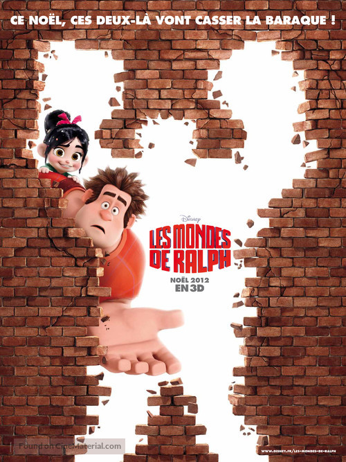 Wreck-It Ralph - French Movie Poster