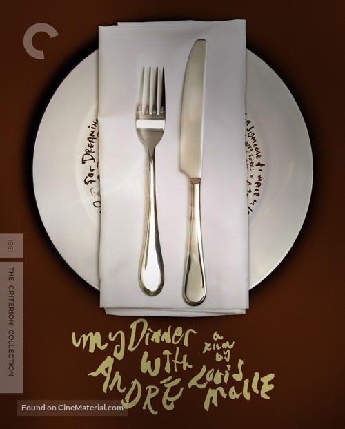 My Dinner with Andre - Blu-Ray movie cover