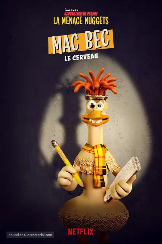 Chicken Run: Dawn of the Nugget - French Movie Poster