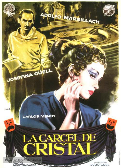 La c&aacute;rcel de cristal - Spanish Movie Poster
