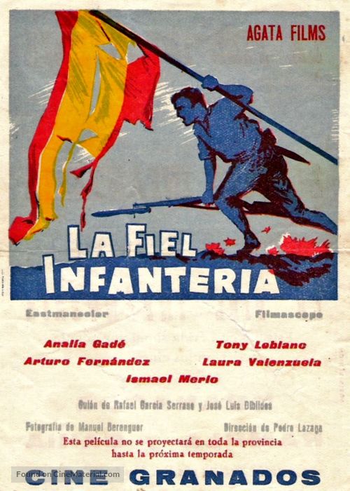 La fiel infanter&iacute;a - Spanish Movie Poster