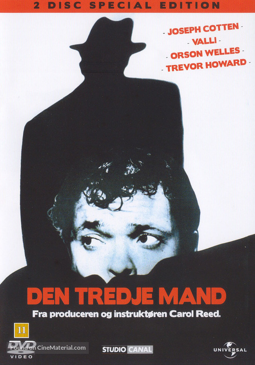 The Third Man - Danish DVD movie cover