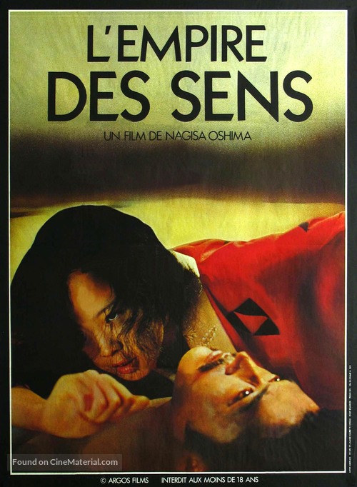 Ai no corrida - French Movie Poster