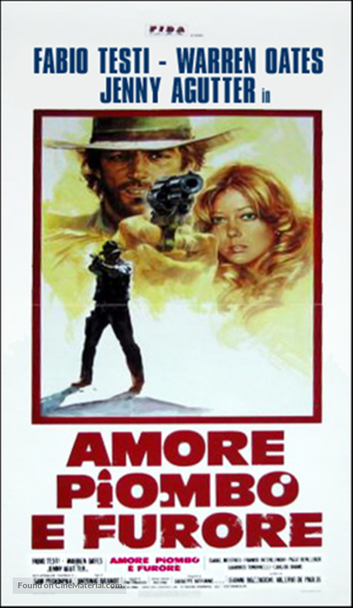 Amore, piombo e furore - Italian Movie Poster