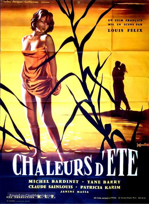Chaleurs d&#039;&eacute;t&eacute; - French Movie Poster