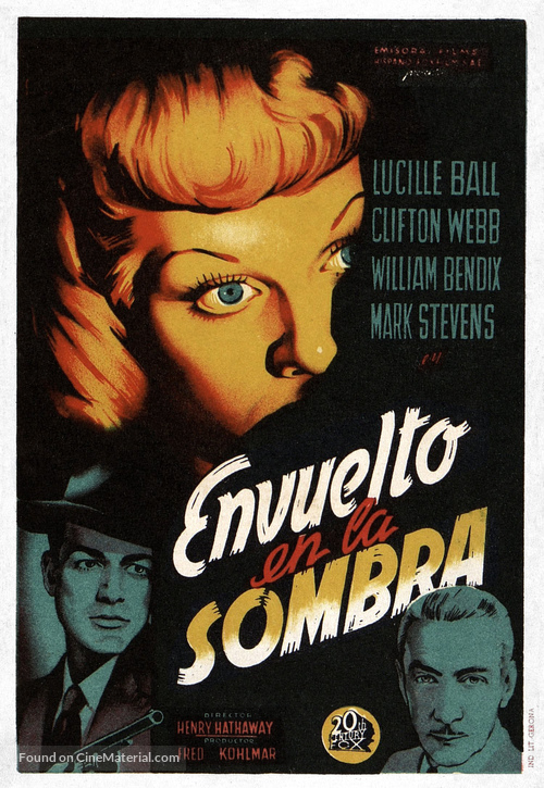 The Dark Corner - Spanish Movie Poster