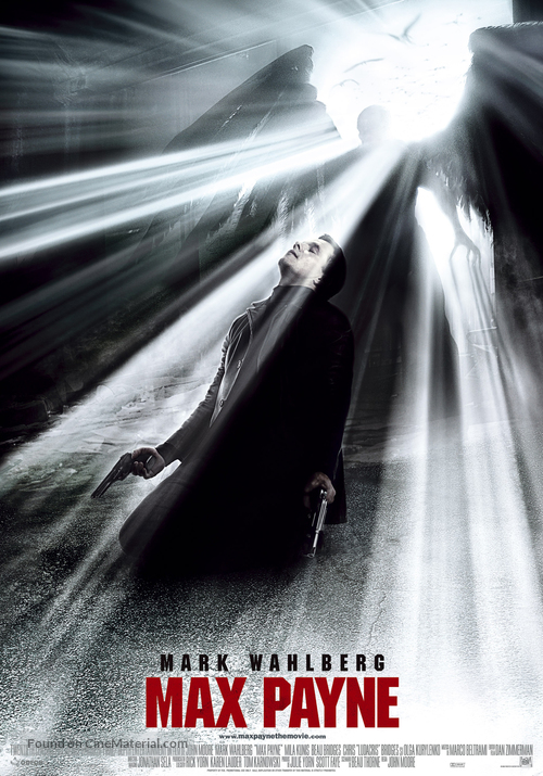Max Payne - Romanian Movie Poster