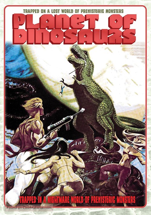 Planet of Dinosaurs - DVD movie cover