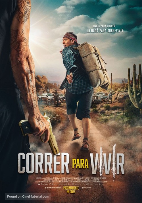 Correr para Vivir - Mexican Movie Poster