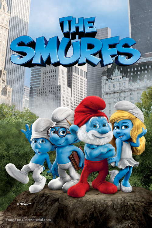 The Smurfs - Movie Cover