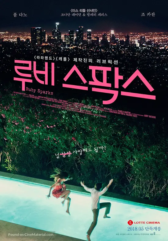 Ruby Sparks - South Korean Movie Poster