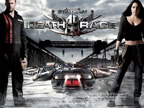 Death Race - British Movie Poster
