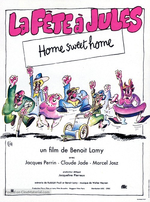 Home Sweet Home - Belgian Movie Poster