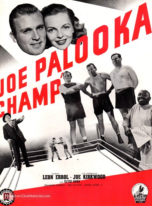 Joe Palooka, Champ - British Movie Poster