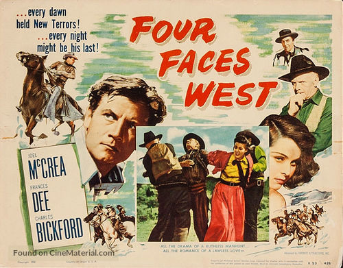 Image result for four faces west poster