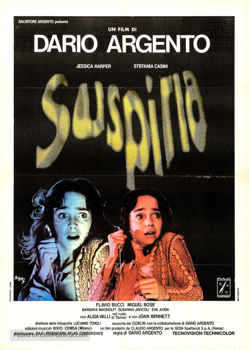 Suspiria - Italian Movie Poster