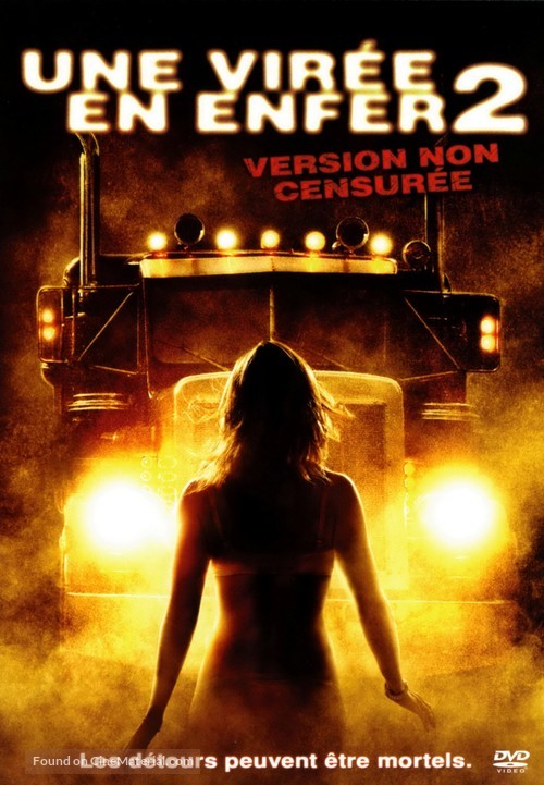 Joy Ride: Dead Ahead - French DVD movie cover