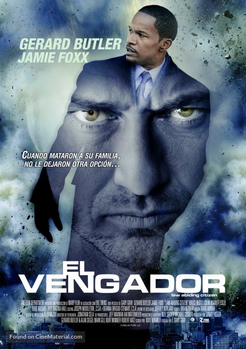 Law Abiding Citizen - Mexican Movie Poster