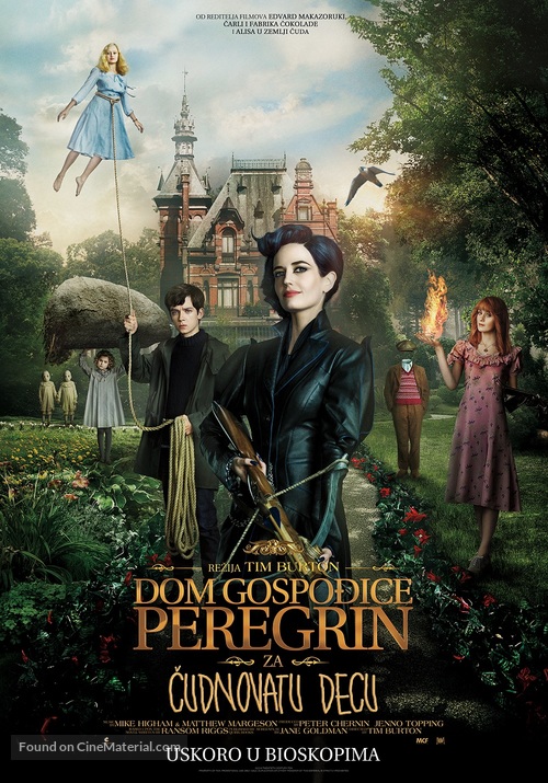 Miss Peregrine&#039;s Home for Peculiar Children - Serbian Movie Poster