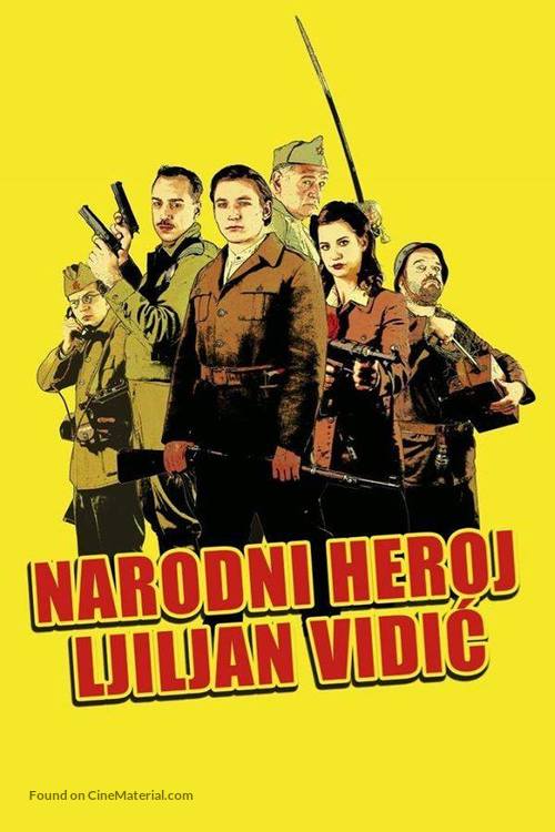 Narodni heroj Ljiljan Vidic - Croatian Movie Poster