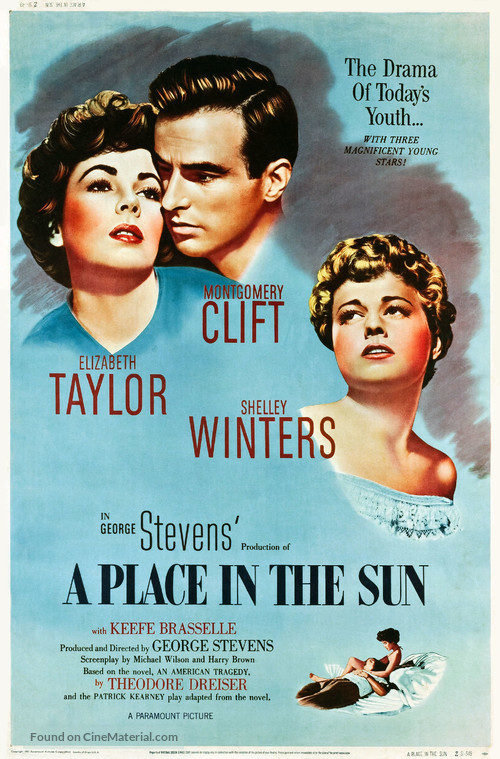 A Place in the Sun - Movie Poster