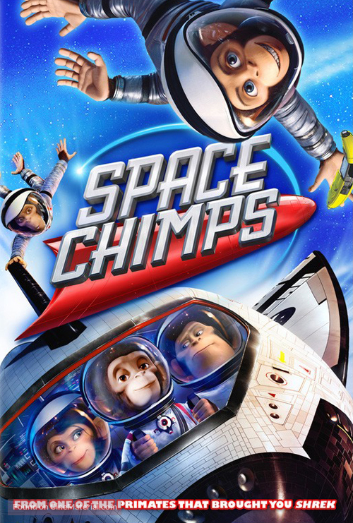 Space Chimps - British DVD movie cover