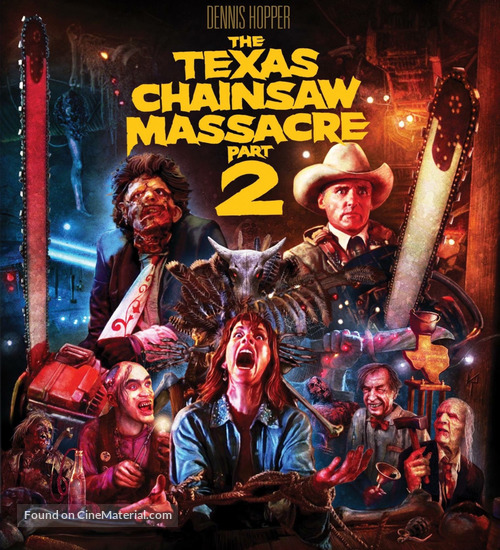 The Texas Chainsaw Massacre 2 - Blu-Ray movie cover