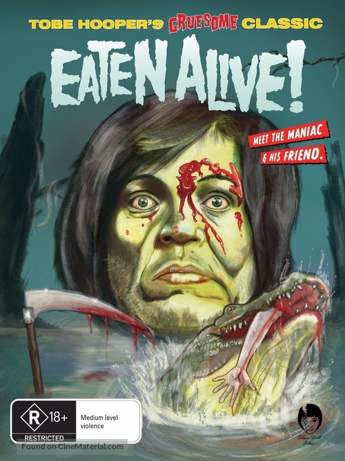 Eaten Alive - Australian DVD movie cover