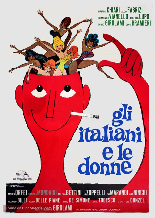 Gli italiani e le donne - Italian Movie Poster