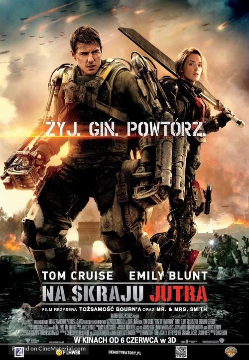 Edge of Tomorrow - Polish Movie Poster