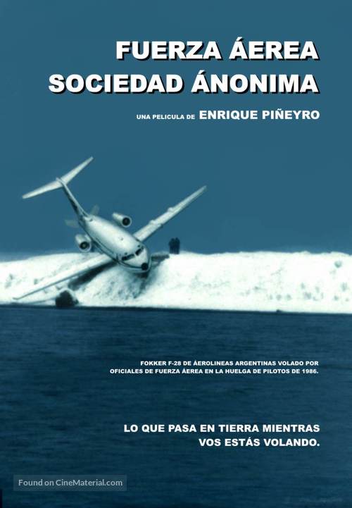 Fuerza a&egrave;rea sociedad an&oacute;nima - Argentinian Movie Poster