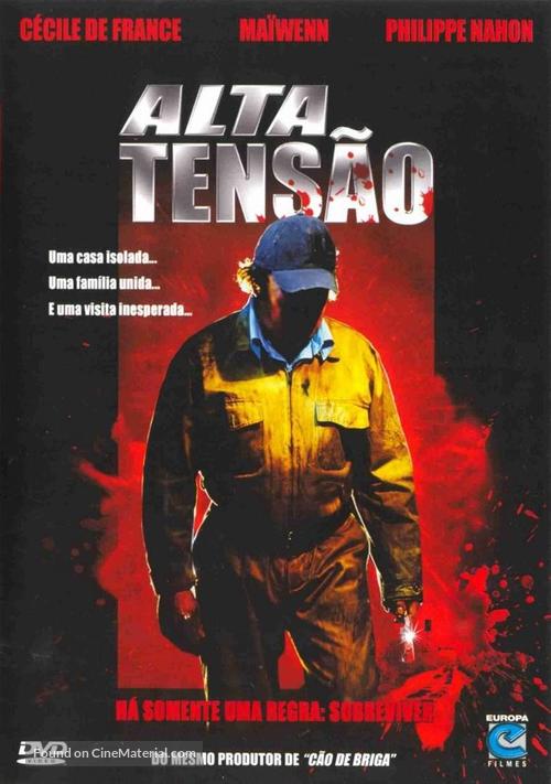 Haute tension - Brazilian DVD movie cover