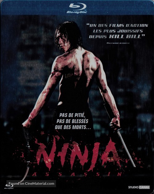 Ninja Assassin - French Blu-Ray movie cover
